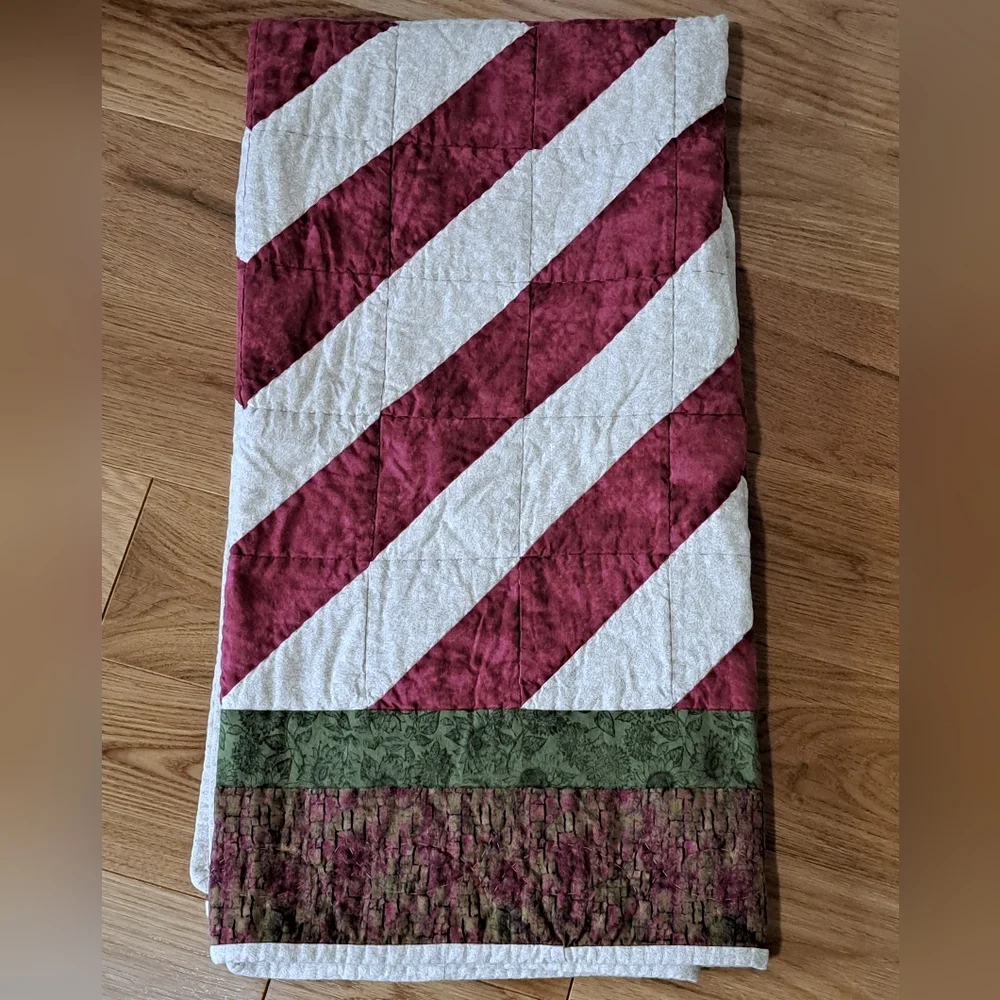 Handmade Lap Quilt Baby Blanket 50